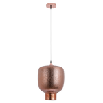 Metal and Glass Pendant Colour:  Copper ( PEN840 )