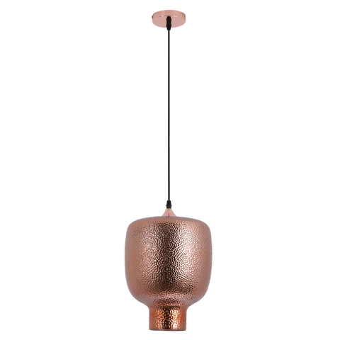 Metal and Glass Pendant Colour:  Copper ( PEN840 )