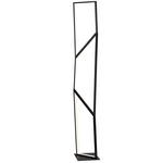 Black LED Aluminium and PC Floor Lamp ( SL407 )