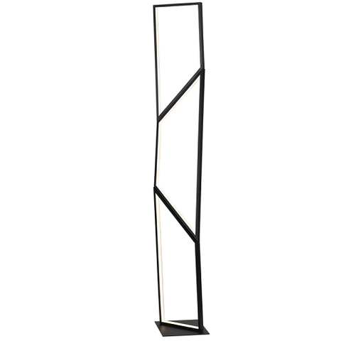 Black LED Aluminium and PC Floor Lamp ( SL407 )