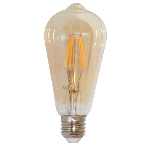 6W LED Filament Apple Bulb E27 (BULB LED 157)