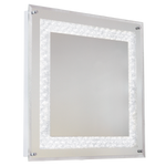 Chrome and Crystal Mirror with On/Off Switch (ML044)