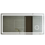 Rectangular Mirror with On/Off Mirror Touch (ML052)