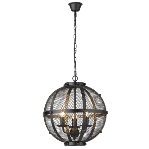 Metal Pendant in Round Cage (PEN206/3)