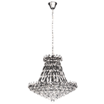 Chrome and Crystal Pendant (PEN297)