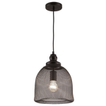 Metal Pendant with Mesh Shade (PEN526/1)