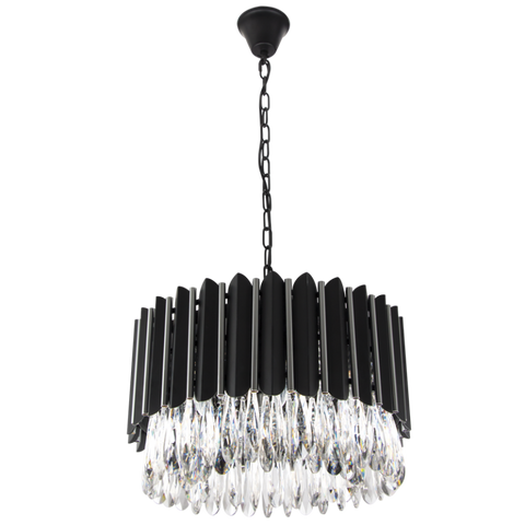 Metal and Crystal Pendant (PEN562)