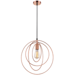 Rose Gold Metal Pendant (PEN582)