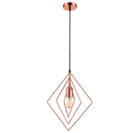 Rose Gold Metal Pendant (PEN583)