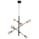 Metal Pendant with Adjustable Arms (PEN596)