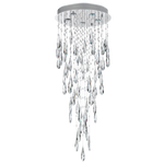 Metal and Crystal Pendant (PEN628/5)