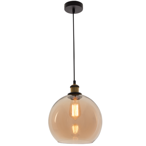 Pendant with Amber Glass (PEN695)