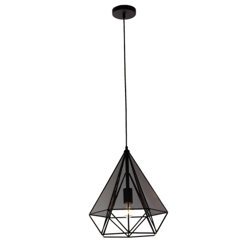 Metal Pendant with Black Frame (PEN710)