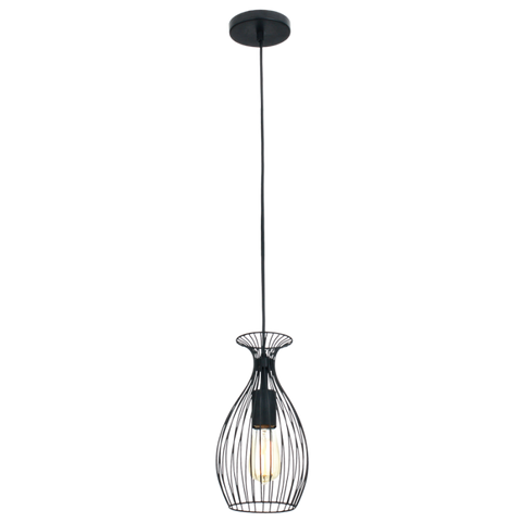 Metal Pendant with Black Frame (PEN727/1)