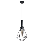 Metal Pendant with Black Frame (PEN728)