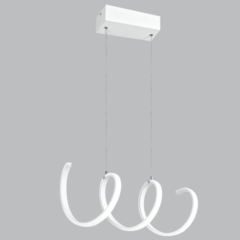 White Aluminium LED Pendant (PEN730)