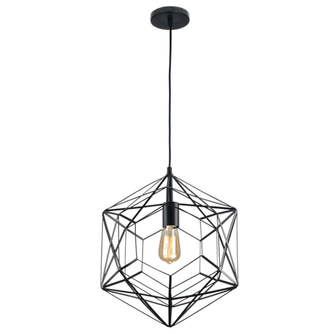 Metal Pendant with Black Frame (PEN740)