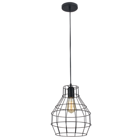 Metal Pendant with Black Frame (PEN750/1)