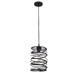 Metal Pendant with Spiral Frame (PEN751)
