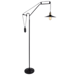 Matt Black Metal Floor Lamp (SL016)
