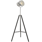 Chrome Floor Lamp with Frosted Glass (SL034)