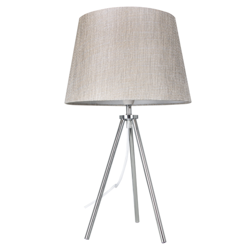 Three-Legged Table Lamp with Champagne Shade (TL179)