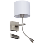 Satin Chrome Wall Bracket (WB171/2)