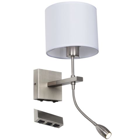 Satin Chrome Wall Bracket (WB171/2)